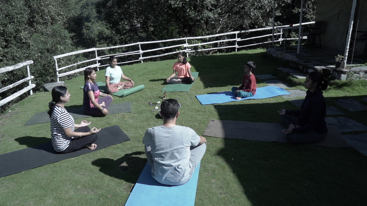 Kumaon Himalayas retreat moment 2