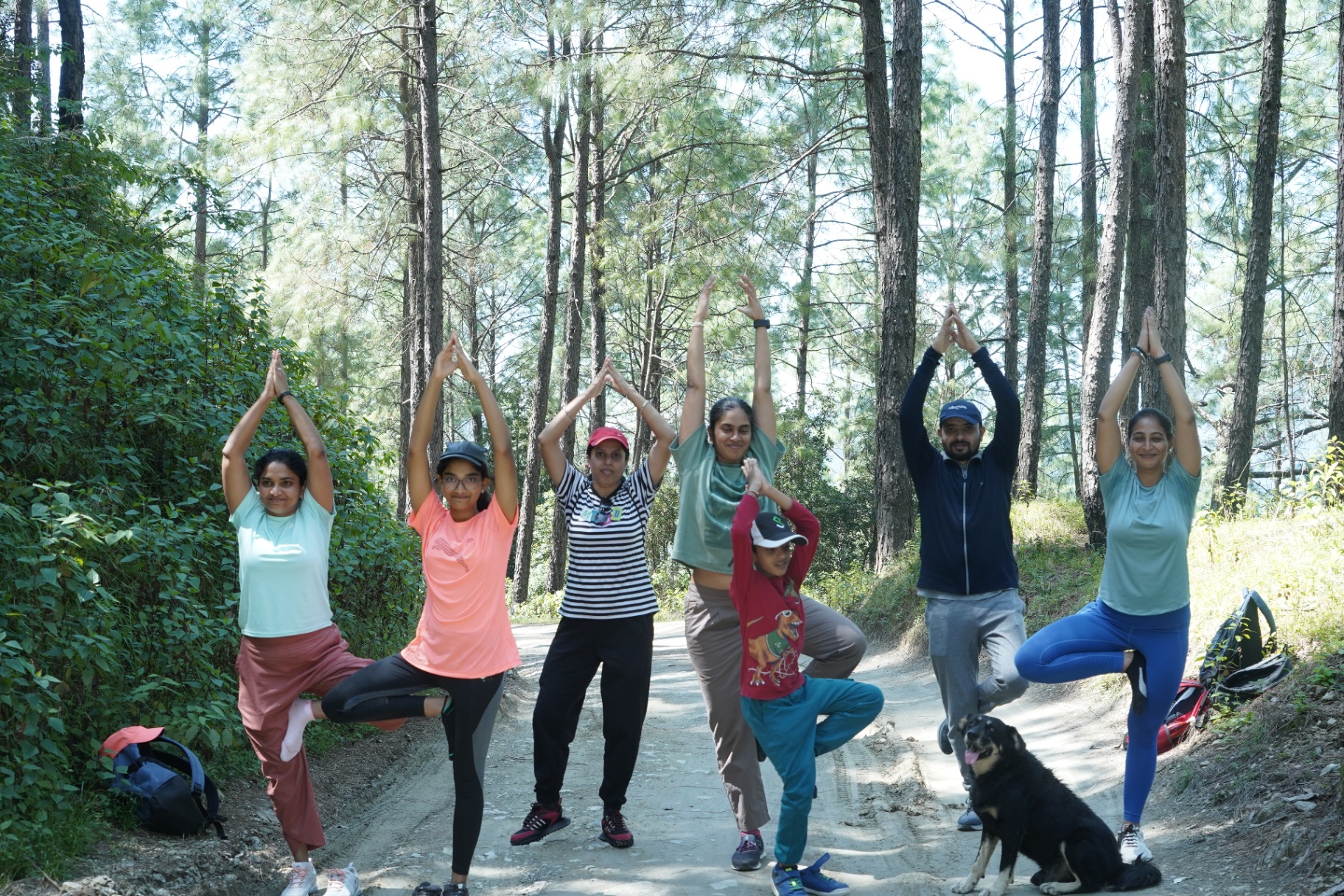 Kumaon Himalayas retreat moment 1