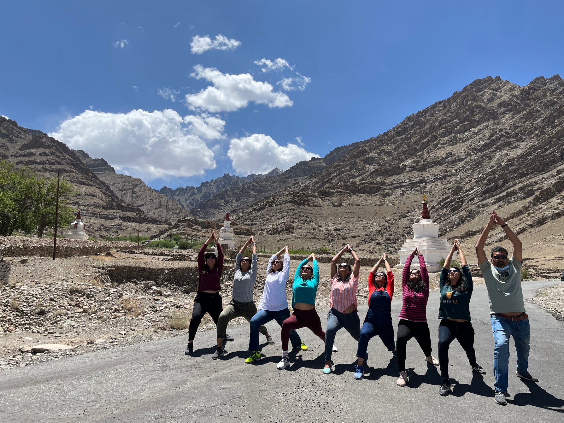 Leh Ladakh retreat moment 1