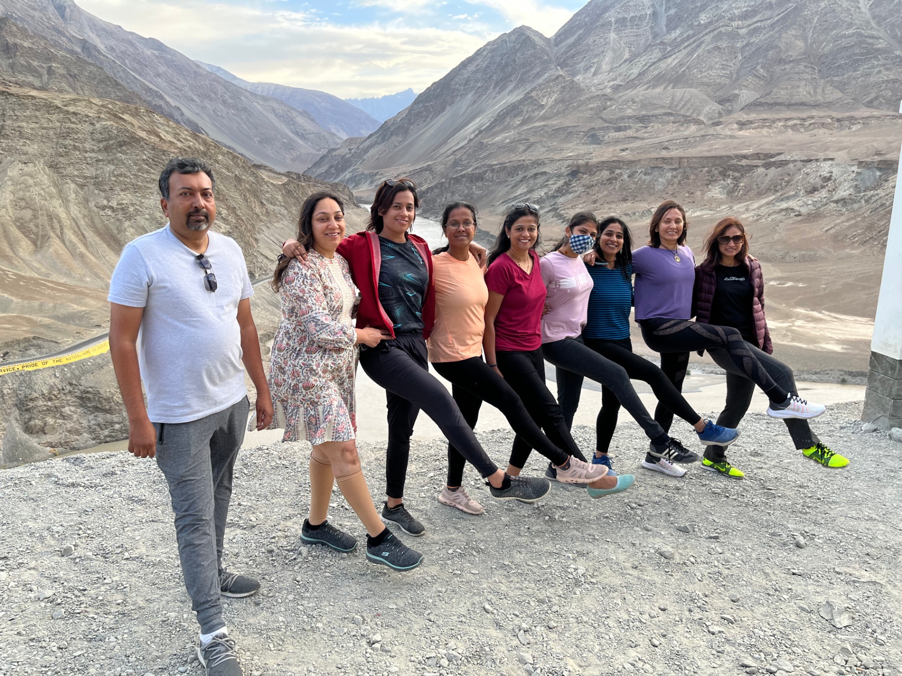 Leh Ladakh retreat moment 2